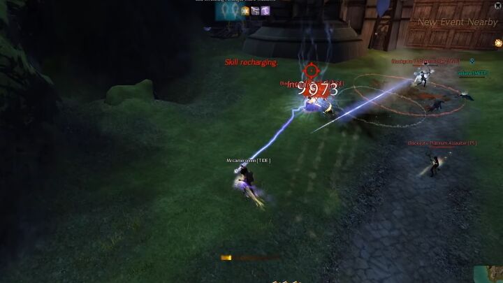 Picture of a player roaming in WvW.