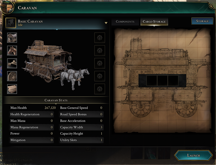 Ashes of Creation Caravan Creation-start