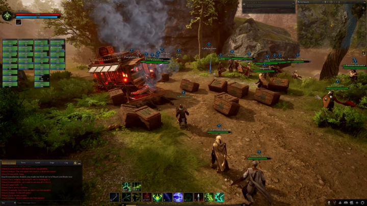 Ashes of Creation Destroyed Caravan