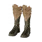 Feathered Drakeskin Boots